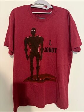 Out of Print Men's I, Robot Graphic Tee - Red